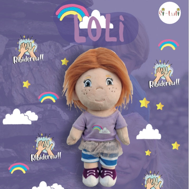 Loli - Soft Toy - Sings and Speaks Welsh!