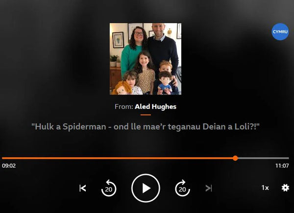 "Hulk a Spiderman - ond lle mae’r teganau Deian a Loli?!"