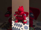 Video of Draigi the Welsh dragon toy for babies and children. 